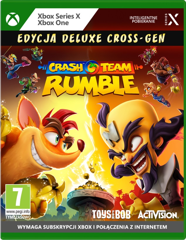 Crash Team Rumble Edycja Deluxe – Nowa era rywalizacji w świecie Crash Bandicoot