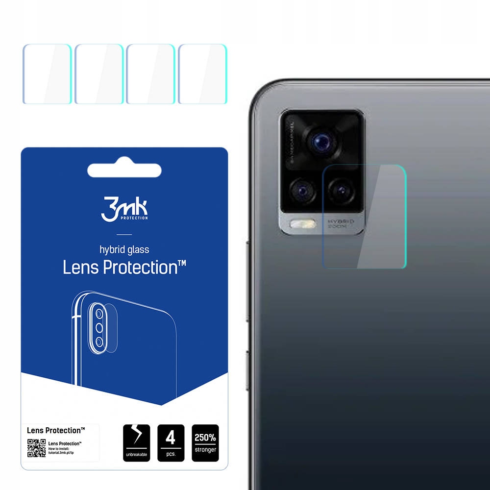 Szkło hybrydowe na aparat do Vivo S7T 5G - 3MK Lens Protection