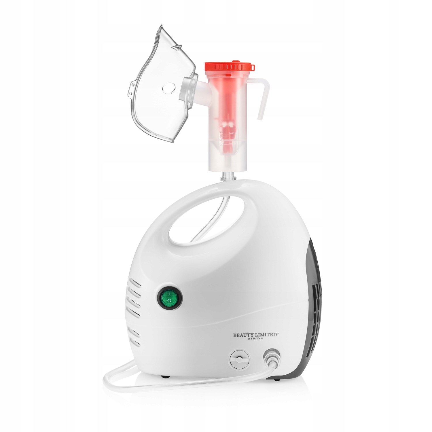 Inhalator tłokowy kompresorowy NebuCare (BL-150) – Komfortowa inhalacja dla całej rodziny