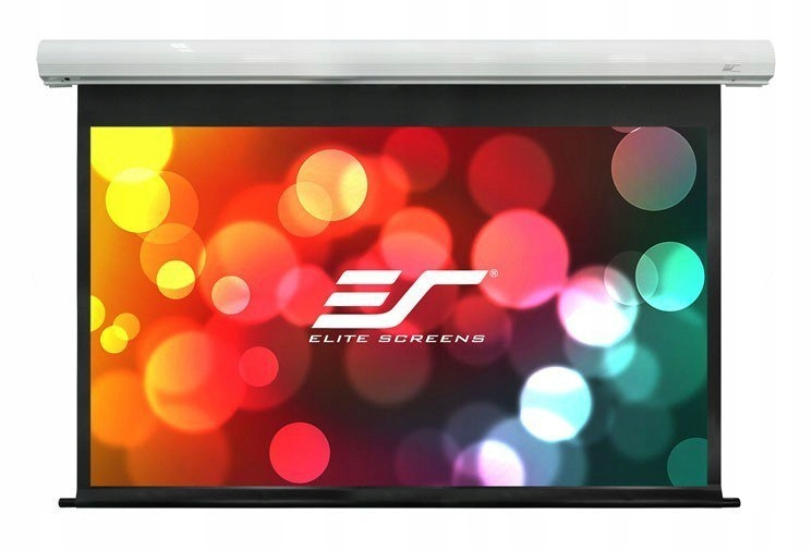 Ekran elektryczny Elite Screens Saker Series SK110NXW-E10 – Idealne rozwiązanie do projekcji