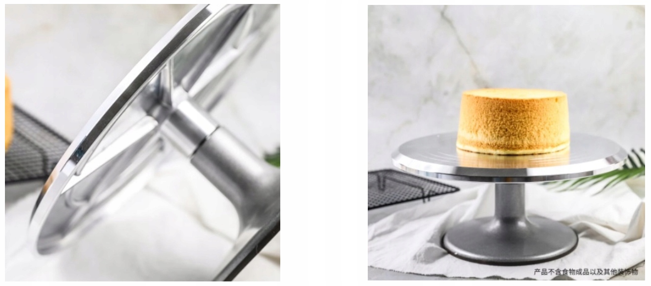 Obrót 360 stopni – Ułatwienie w dekoracji ciast