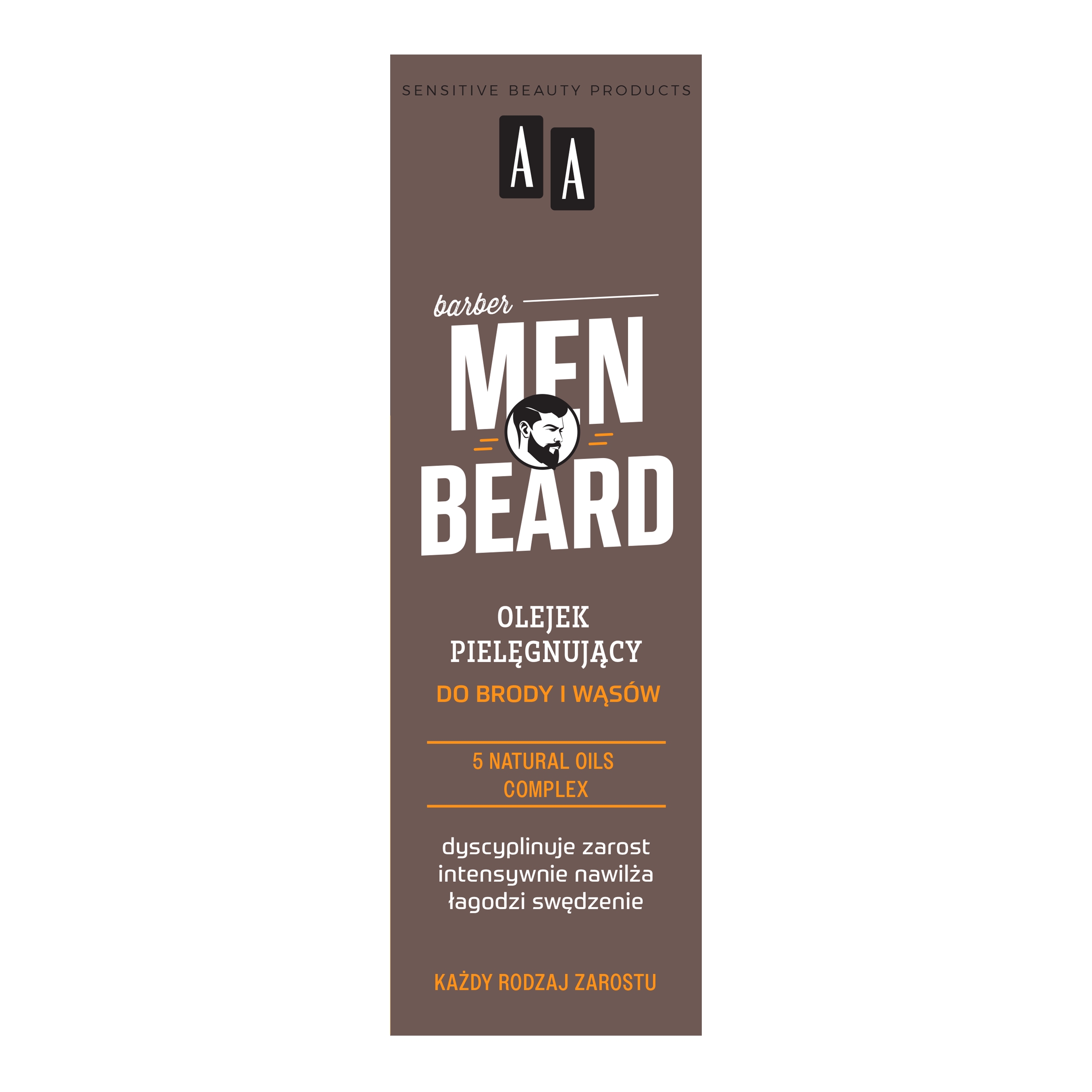 AA Men Beard Olejek pielęgnujący do brody i wąsów 30 ml – Idealna pielęgnacja dla mężczyzn