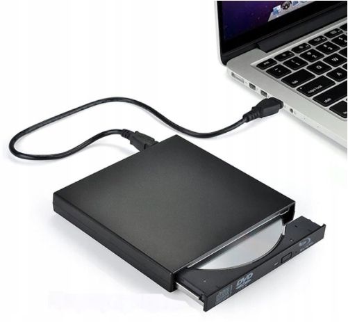 PRZENOŚNY NAPĘD ZEWNĘTRZNY CD/DVD USB - ODTWARZACZ PŁYT
