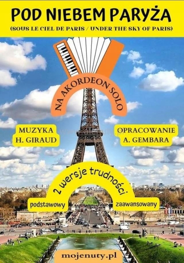 Pod niebem Paryża (pod dachami Paryża) – Muzyczna podróż do serca Francji