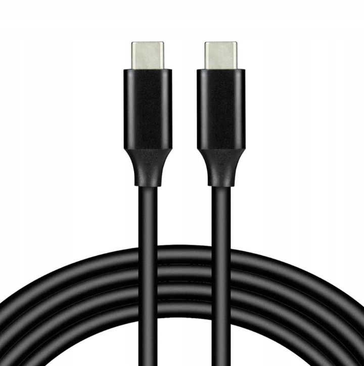 Kabel USB-C - USB-C 1 m Czarny (CBS-1CCD) – Szybkie ładowanie i transfer danych
