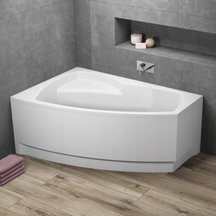 Obudowa wanny 150x90 prawa FRIDA – Elegancja i funkcjonalność w Twojej łazience