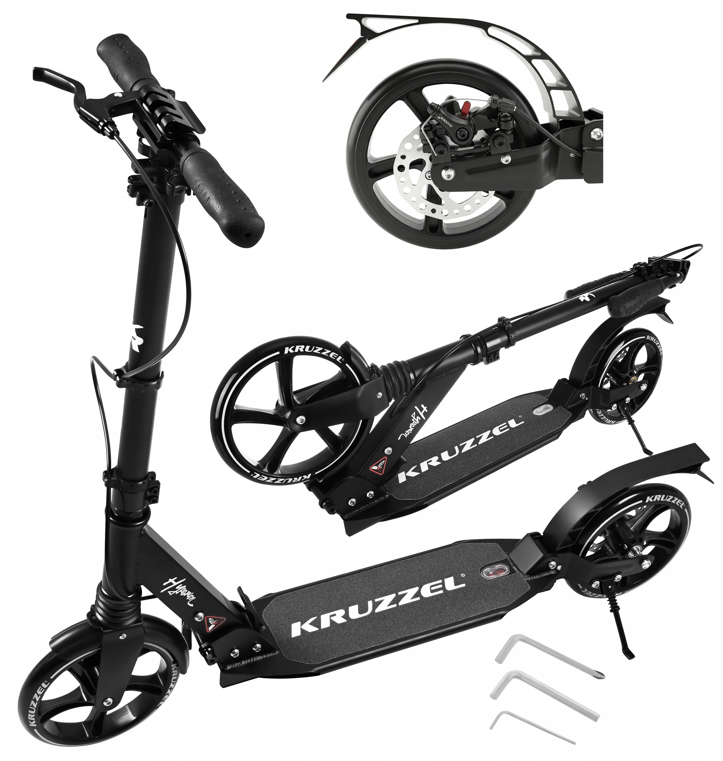 Kluczowe cechy hulajnogi Kruzzel Hyperion