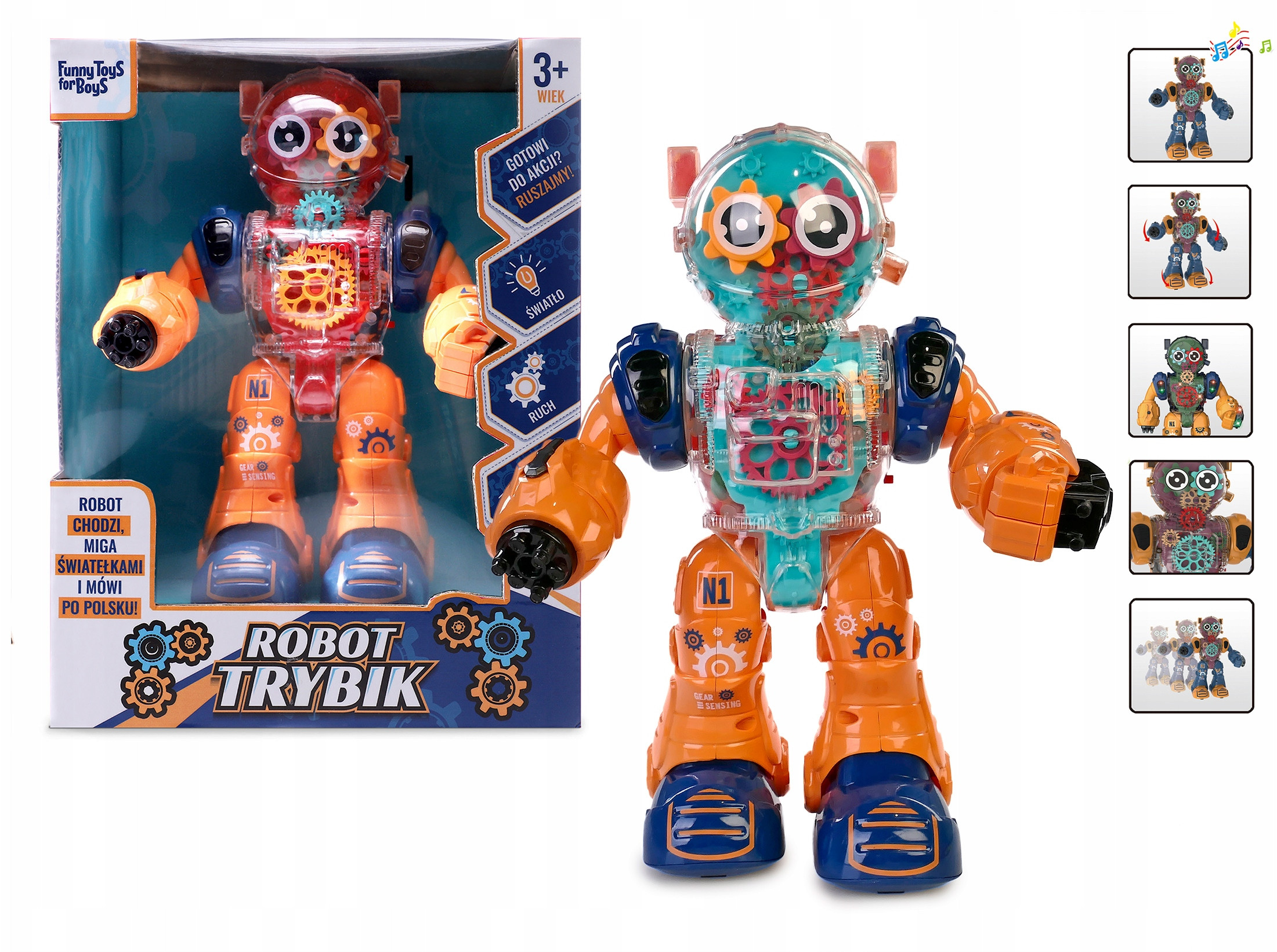 Kolorowe podświetlenie LED – Efekty wizualne w zabawie