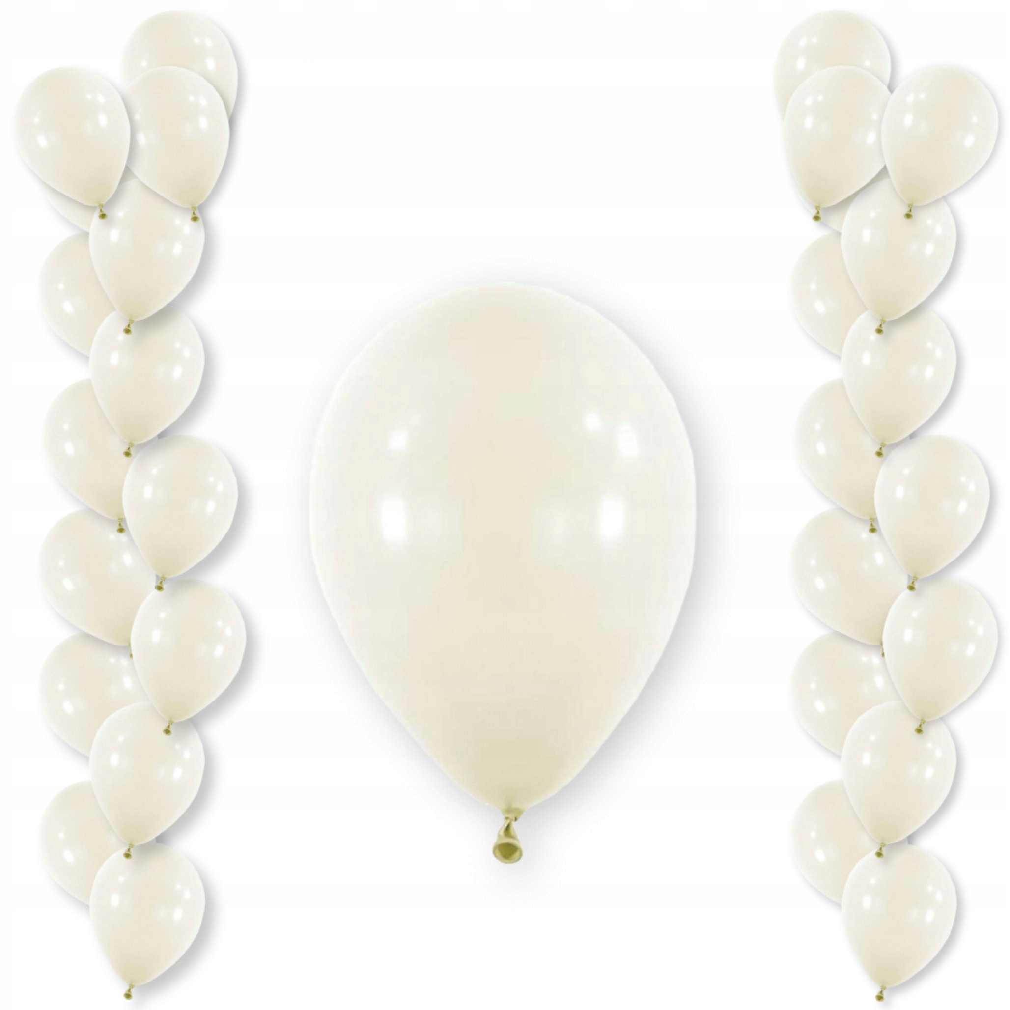 Balon Standard Frosty White 28cm 50szt EDUKAMP – Idealna dekoracja na każdą okazję
