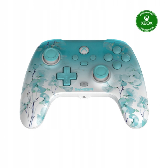 GameSir T7 PRO Floral – Przewodowy kontroler Xbox z kwiatowym wzorem