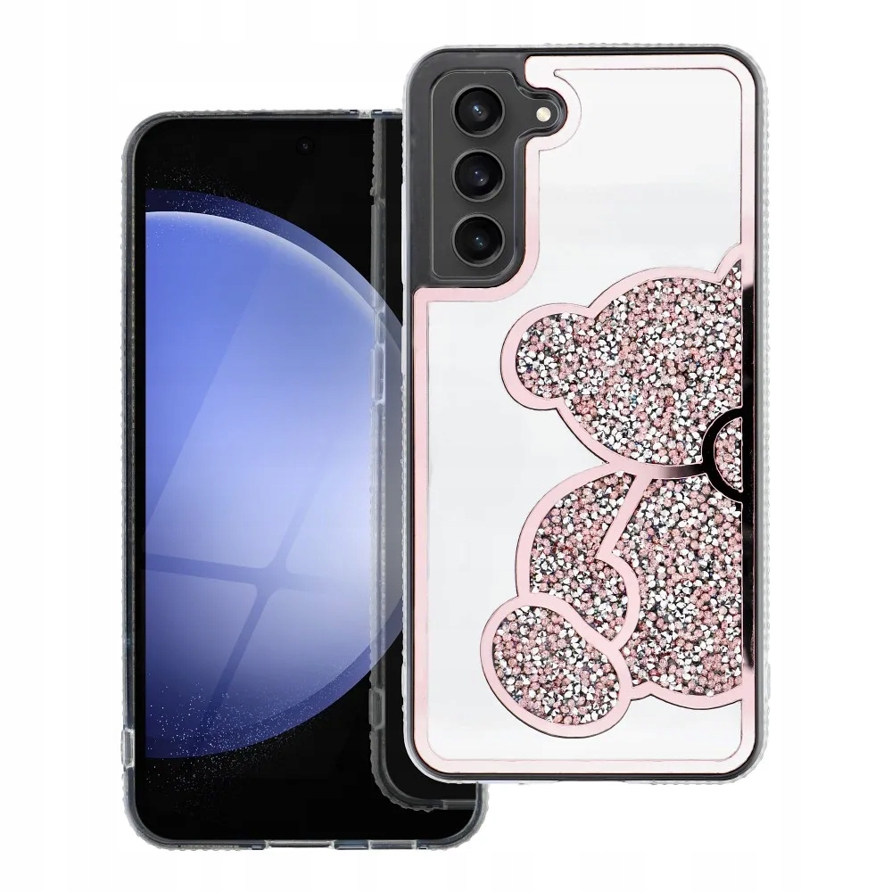 Atrakcyjny design z brokatowym wzorem