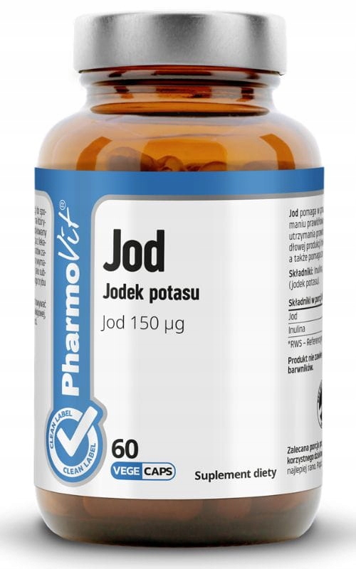 PHARMOVIT Jod Jodek Potasu 150 µg – Suplement diety dla zdrowia
