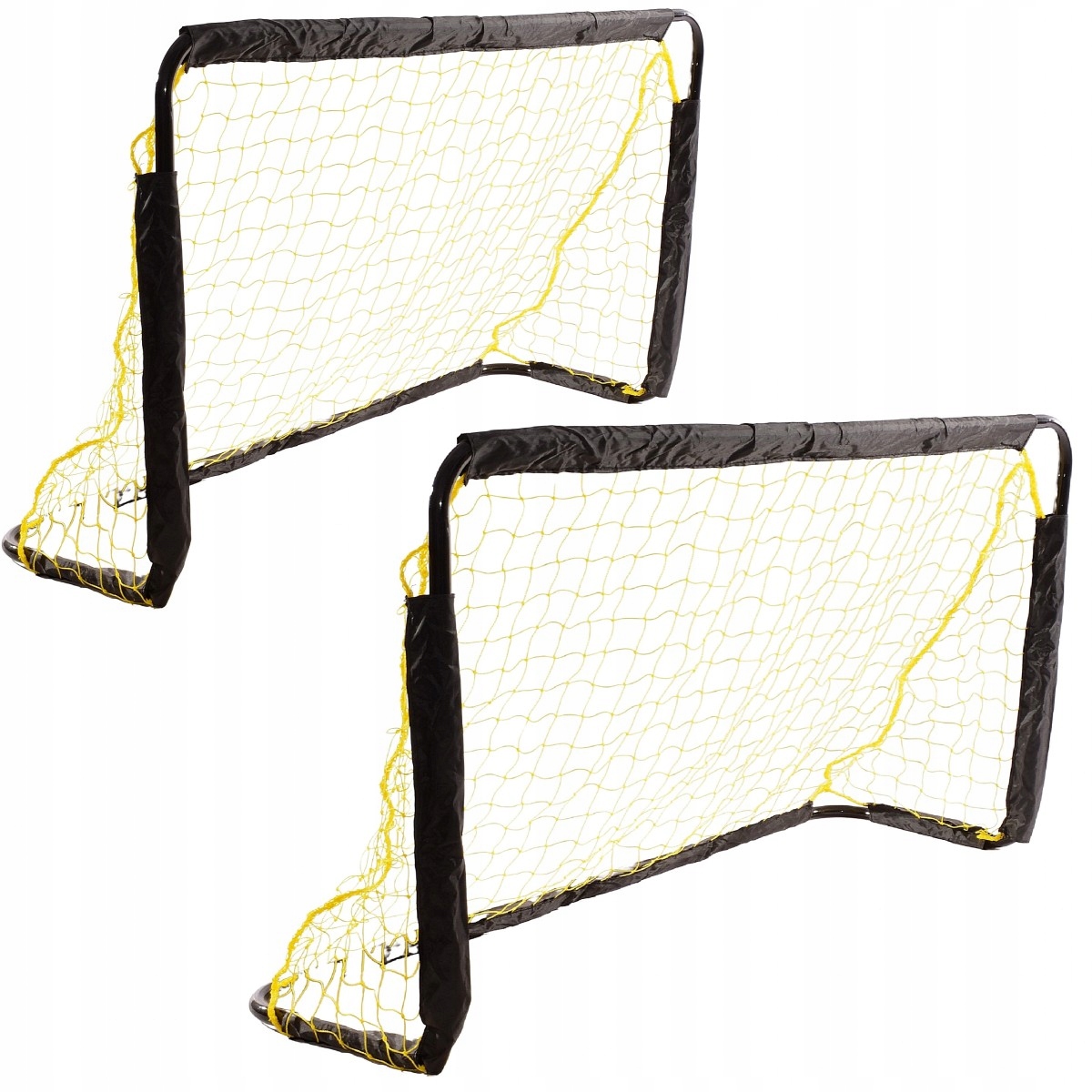 ZESTAW 2 BRAMEK DO PIŁKI NOŻNEJ Z SIATKĄ 120x70x40CM ENERO – Idealne do zabawy na świeżym powietrzu