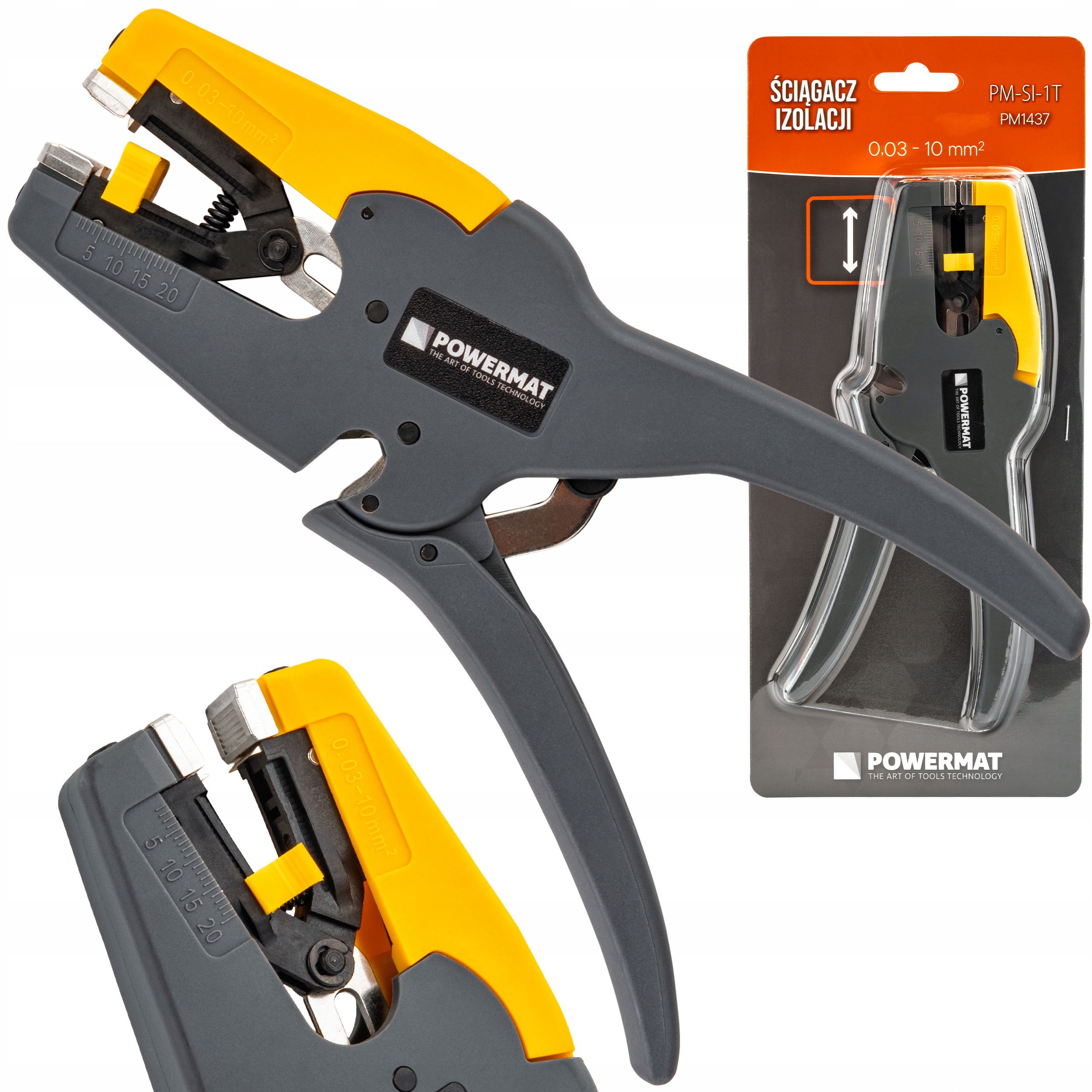Ściągacz do izolacji kabli Powermat PM-SI-1T – Narzędzie 2w1 dla profesjonalistów i hobbystów