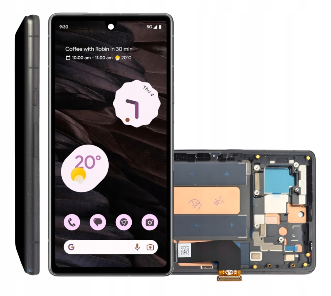 Wyświetlacz ekran LCD dotyk do Google Pixel 7A OLED ramka czarny GWKK3 – Idealne rozwiązanie dla Twojego telefonu