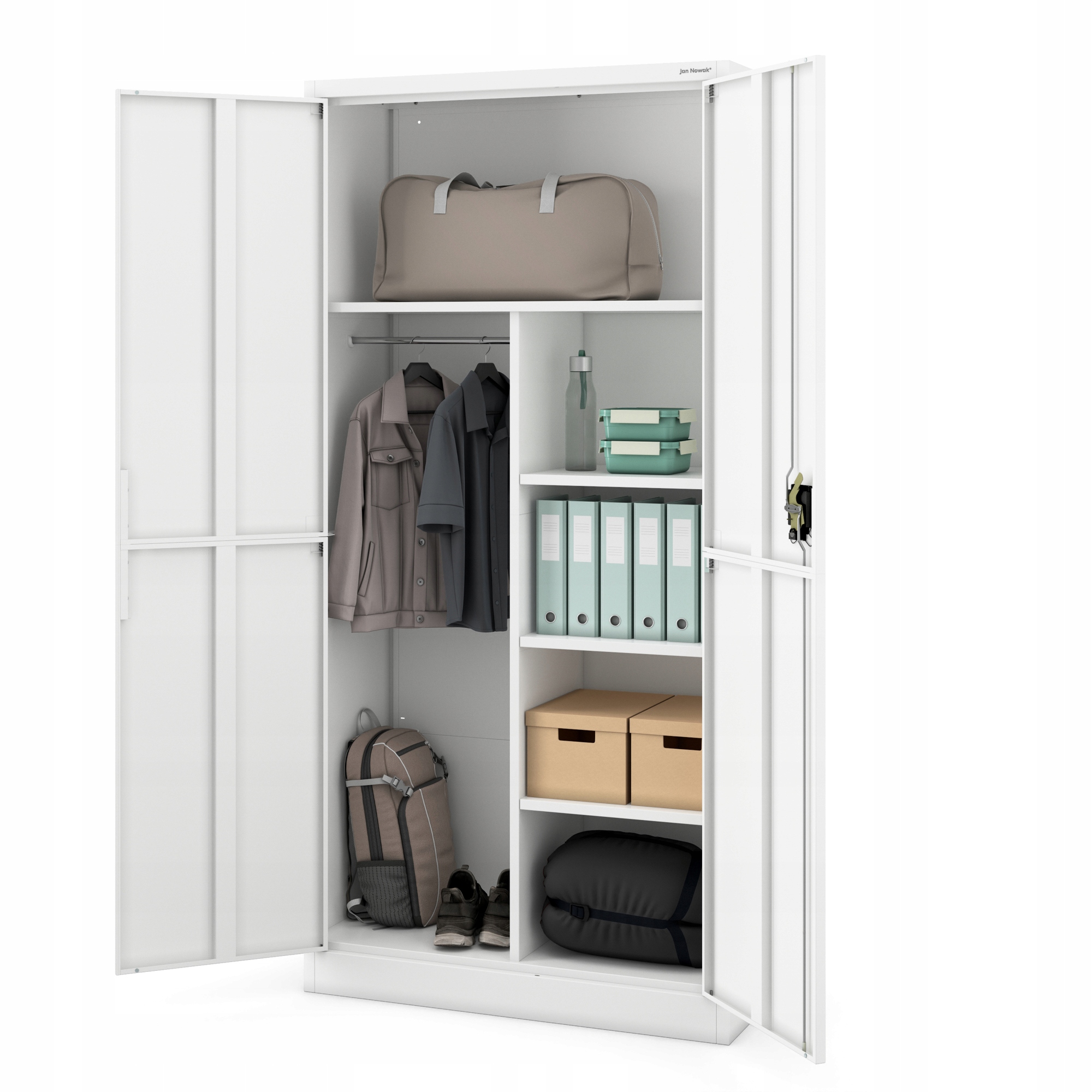 Trzy strefy przechowywania dla lepszej organizacji