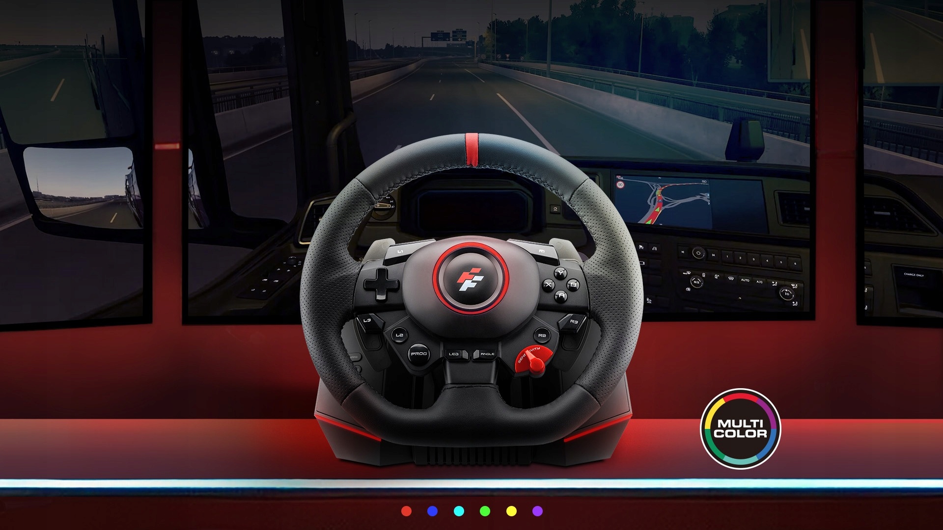 Wbudowane wibracje i podświetlenie RGB dla lepszych wrażeń