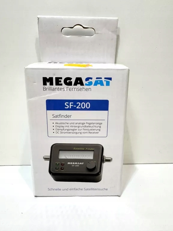 Megasat SF-200 Satellite Finder – Idealne narzędzie do szybkiej regulacji anteny