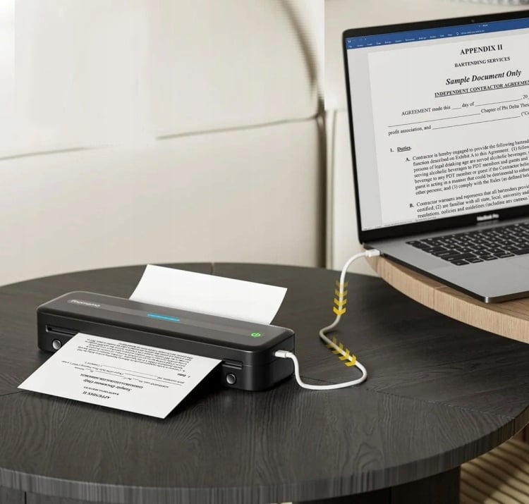 Wbudowany akumulator – Wydajność w podróży