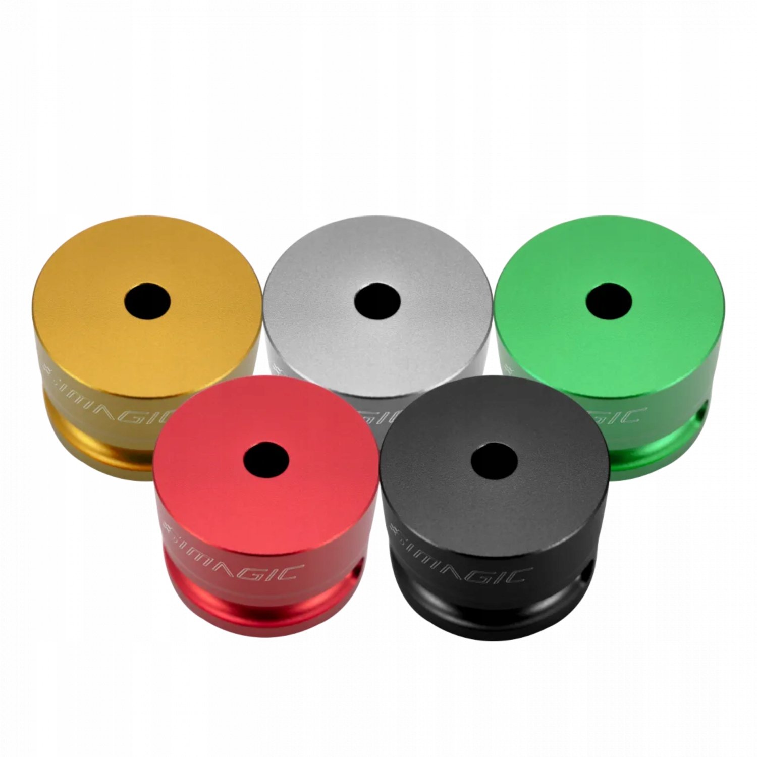 Dostępne kolory: czarny, czerwony, zielony, srebrny, złoty