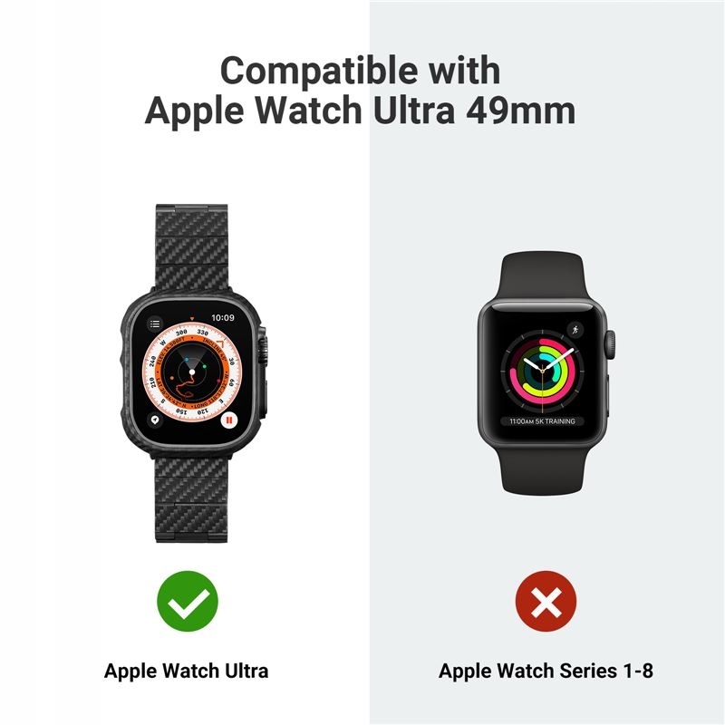 Kompatybilność z oryginalnymi paskami Apple Watch