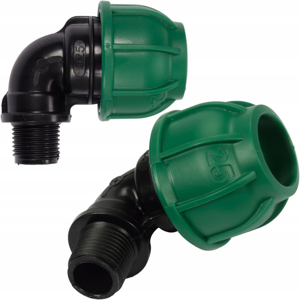 Kolanko Toya FLO KOLANKO DO RUR PE 90st. 25mm x GZ 1/2