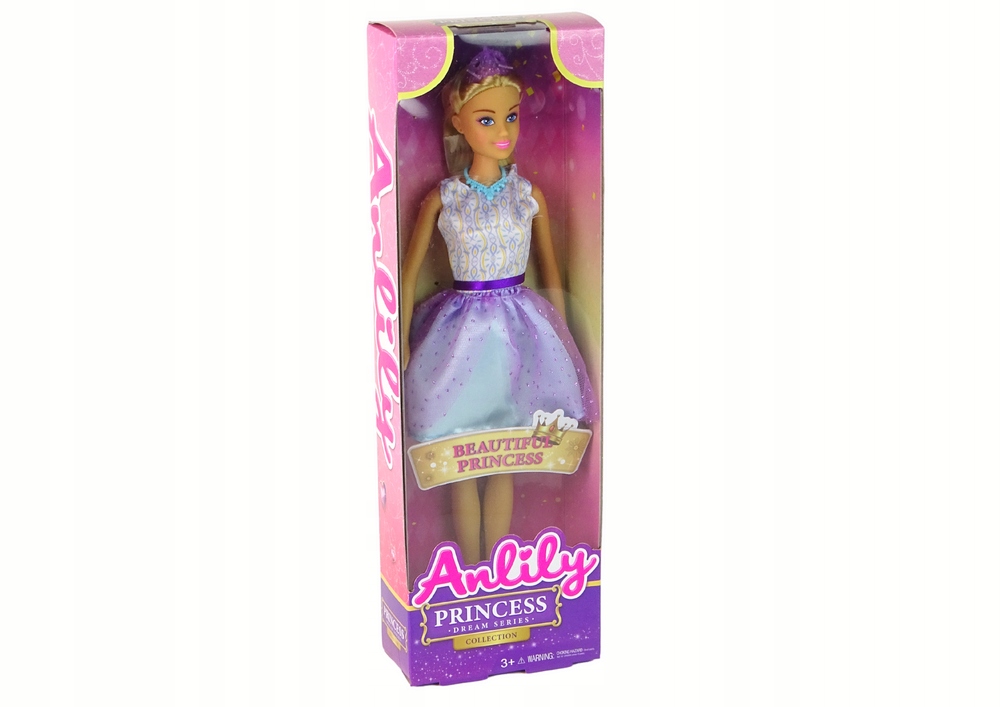 Lalka Anlily Princess Księżniczka Fioletowa Królowa – Urok i magia w jednym