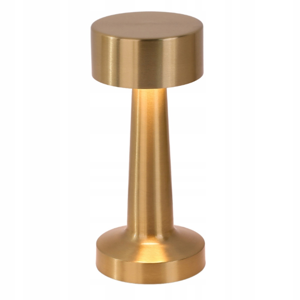 Lampka nocna WDL-03 bezprzewodowa złota – Elegancja i nowoczesność w Twoim wnętrzu