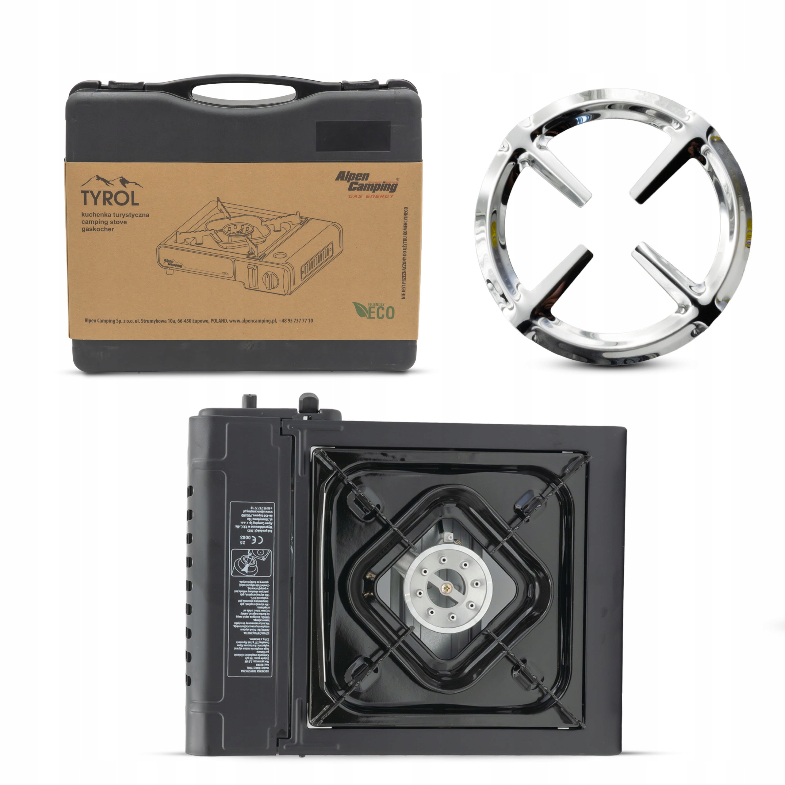 Mobilność i łatwość obsługi – Zasilana kartuszem gazowym