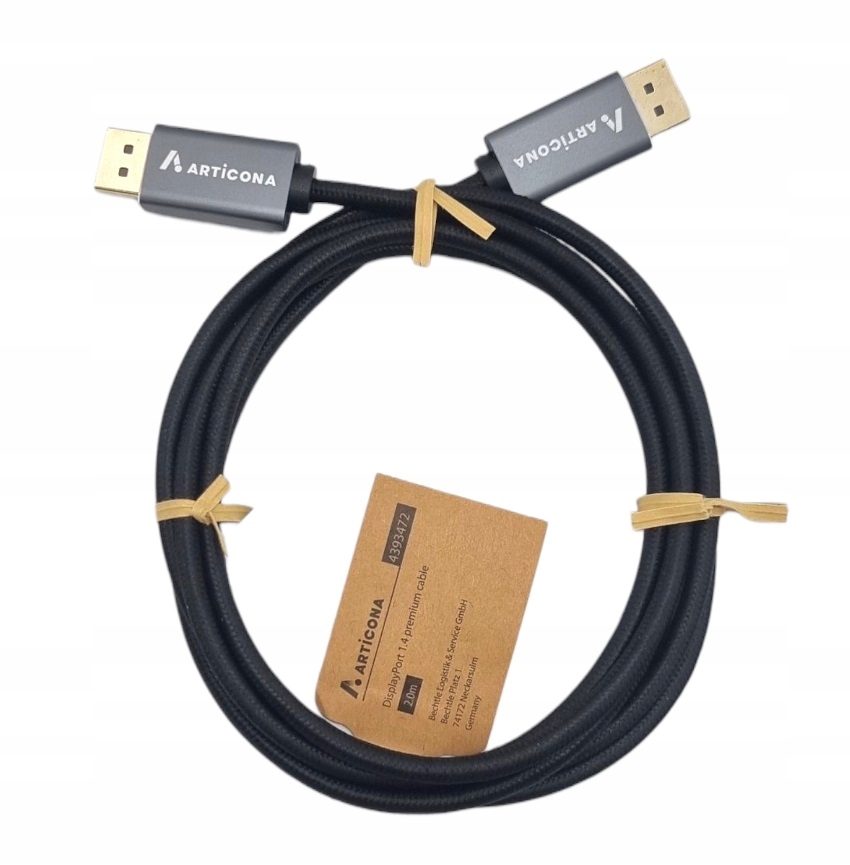 Kabel DisplayPort 1.4 2m - Wysoka jakość obrazu 8K UHD