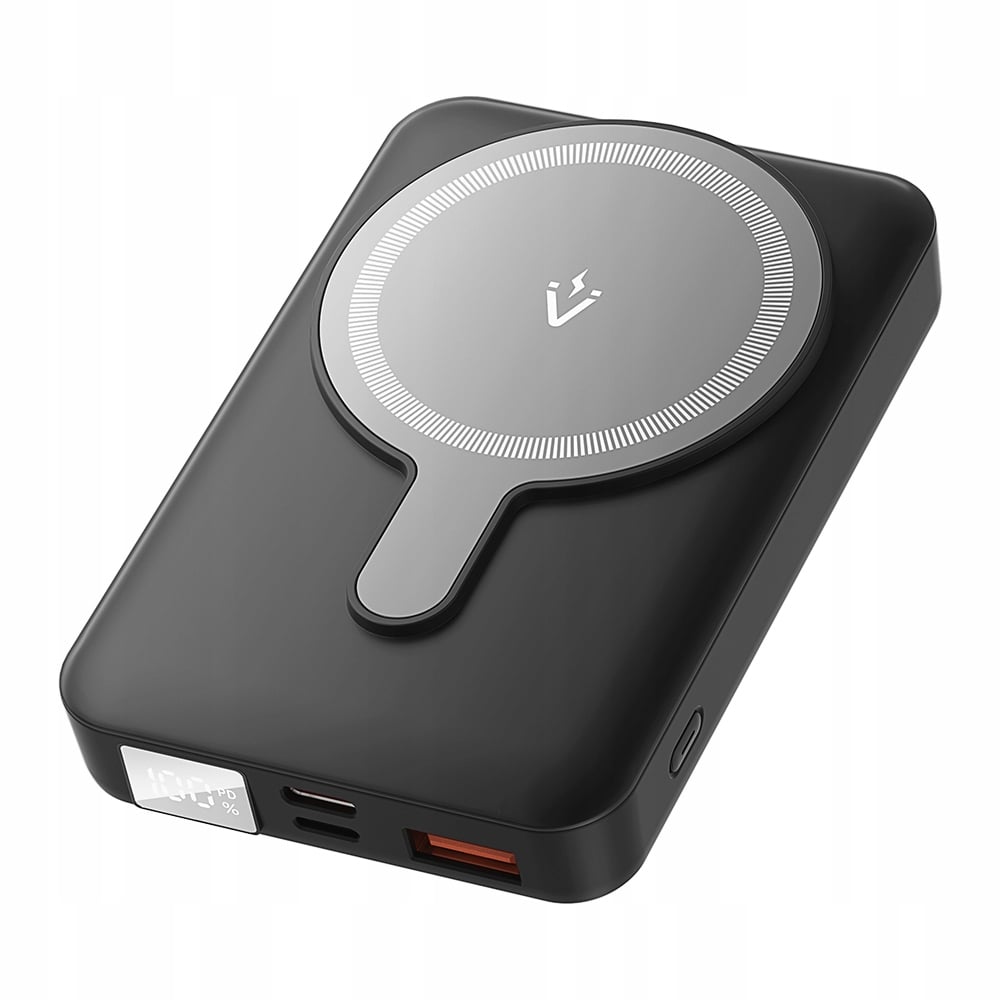 Power Bank WRL 10000mAh 22.5W/Magnetic Black FHTB0 Vention – Wydajne ładowanie bezprzewodowe