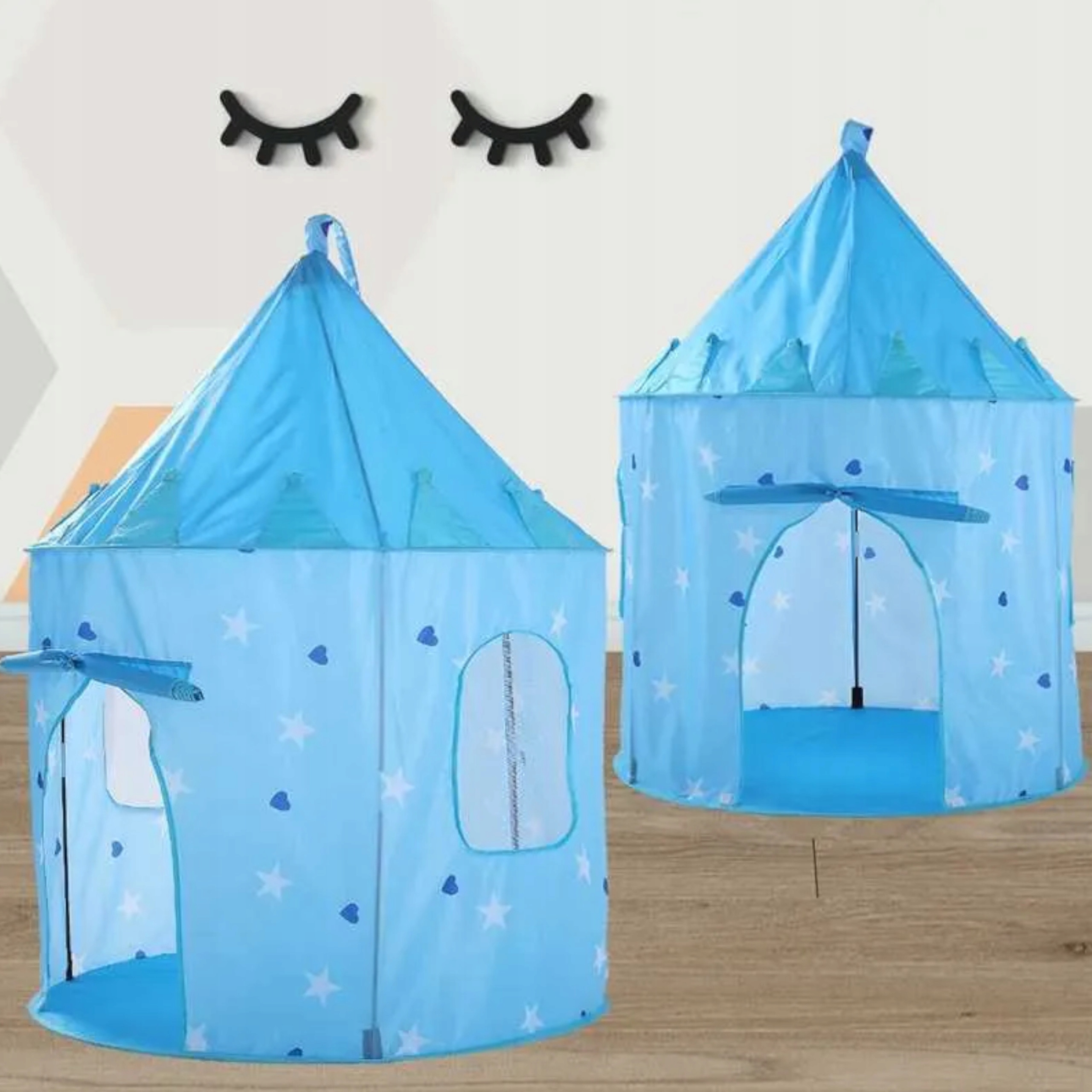 Kreatywna zabawa w kolorowym namiocie