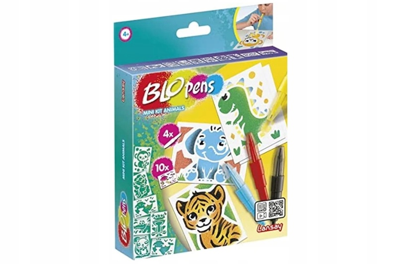 Centropen BLOPENS zestaw 4 mazaki mini zwierzęta 23491 – Kreatywność w Twoich rękach