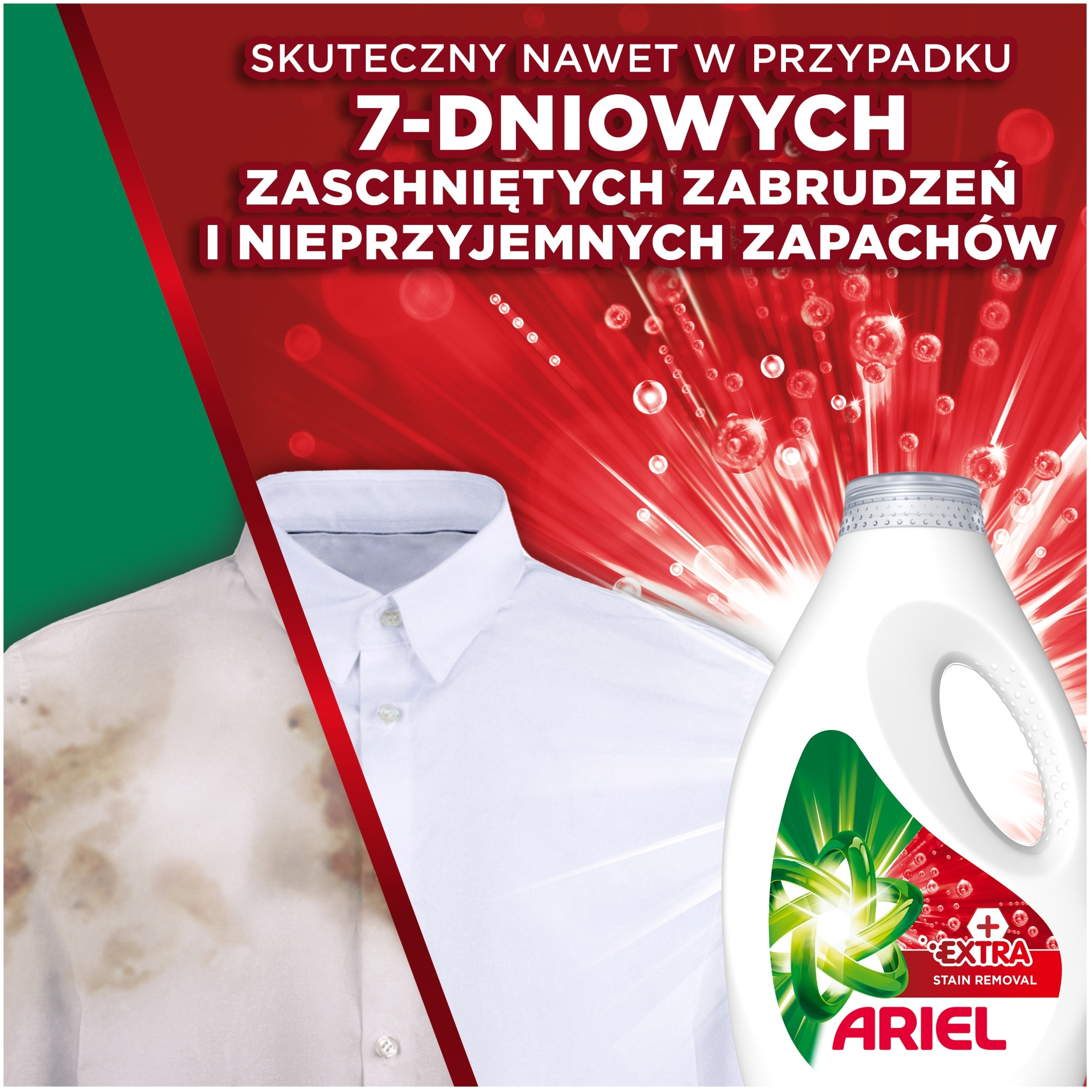 Skuteczne usuwanie 7-dniowych zaschniętych plam