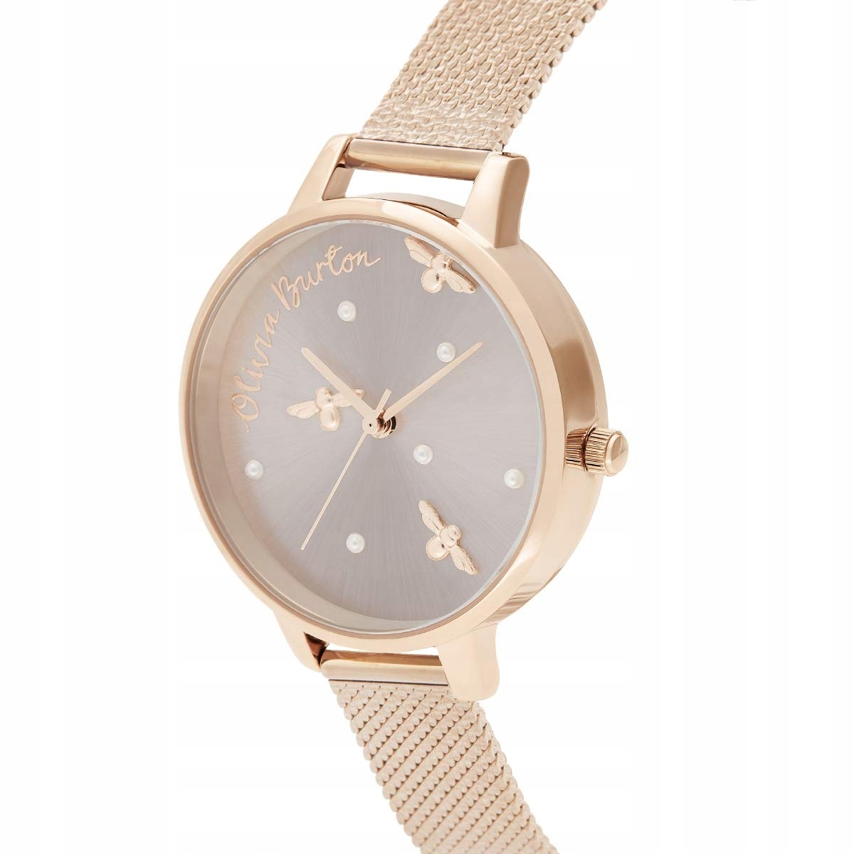 Klasyczny design z bransoletą ze stali nierdzewnej