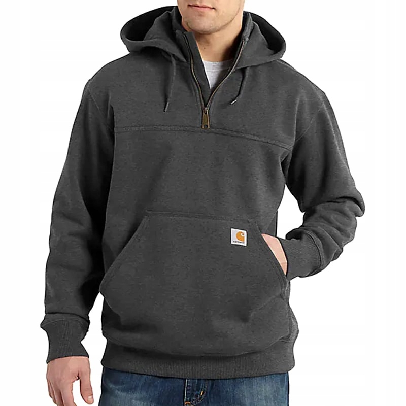 Bluza Carhartt Rain Defender Heavy Quarter-Zip - Carbon Heather S