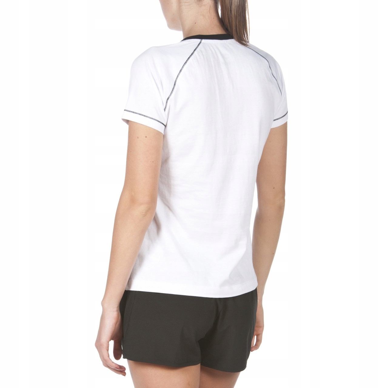 Sportowy design – Stylowy dekolt V i kontrastowe szwy