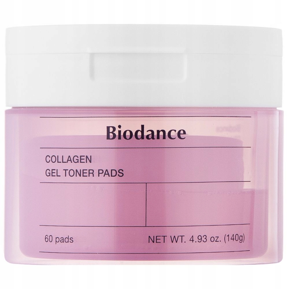 BIODANCE Collagen Gel Toner Pads – Kolagenowe płatki do twarzy 60 sztuk