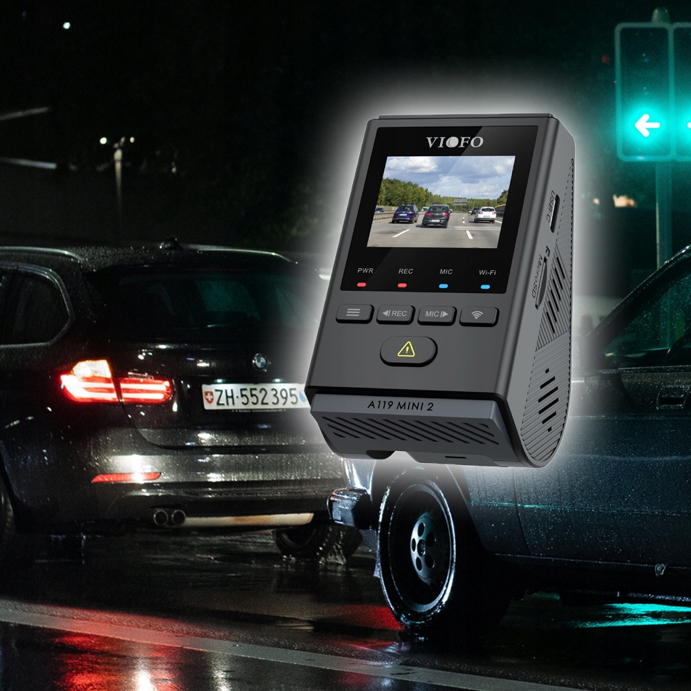 Wideorejestrator Viofo Rejestrator trasy VIOFO A119 MINI 2-G GPS – Twoje oczy na drodze