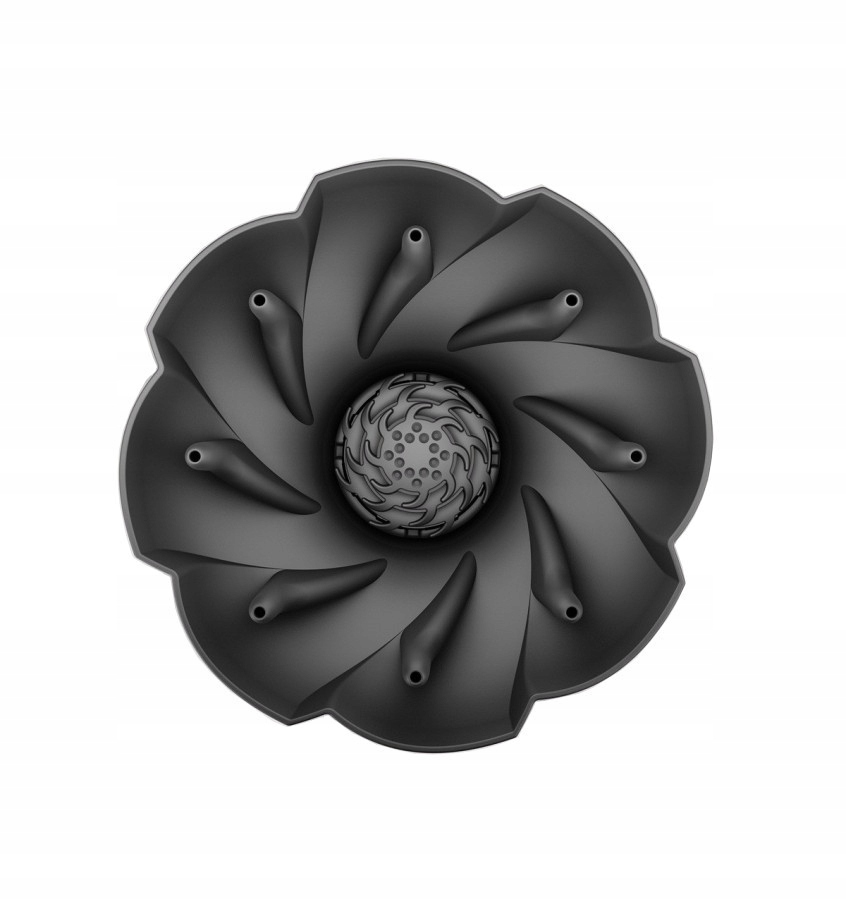 Naturalne podkreślenie skrętu włosów