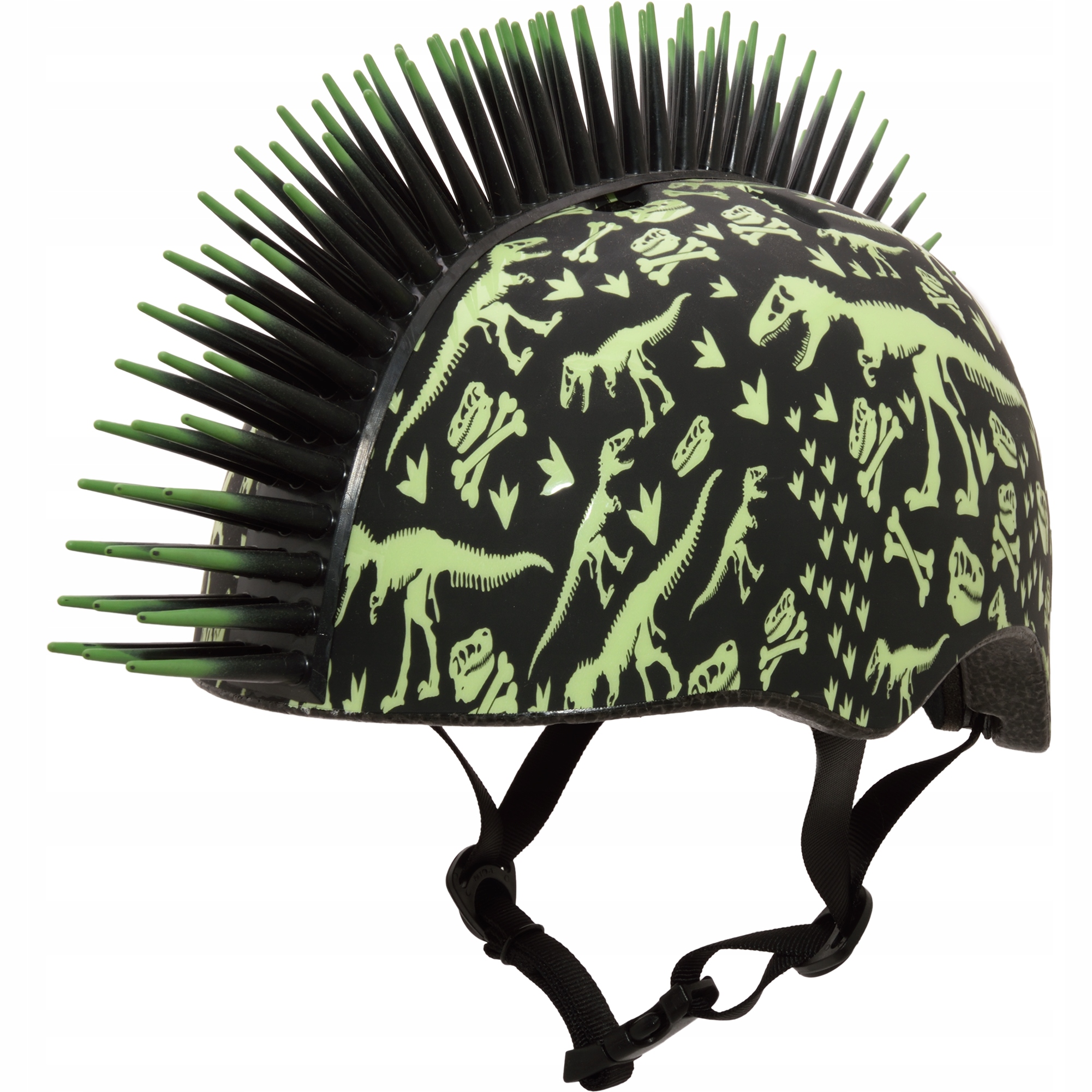 Atrakcyjny design z motywem T-Rexa – Kask, który przyciąga uwagę