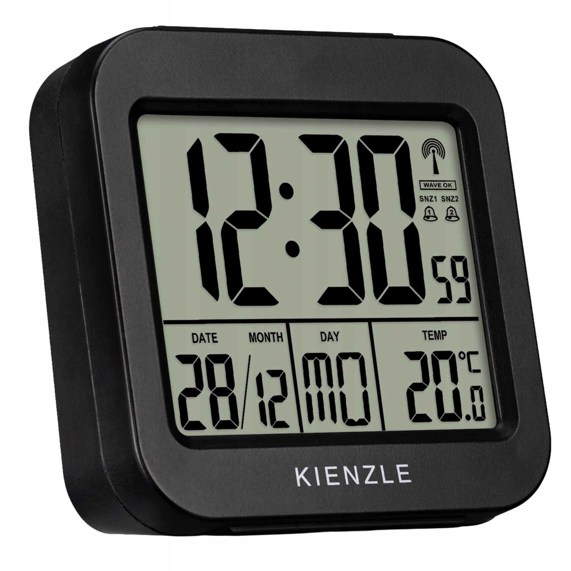 Elegancki design budzika podróżnego Kienzle