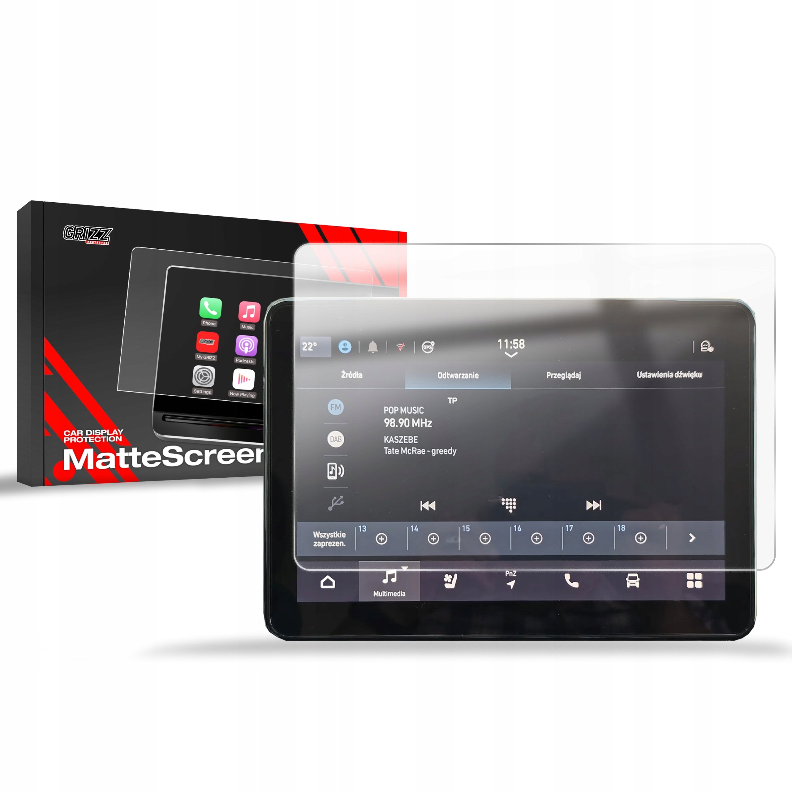 100% wrażliwości na dotyk – komfort użytkowania