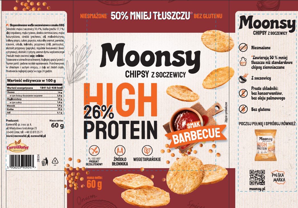 Wartości odżywcze Moonsy Chipsów – Co znajdziesz w opakowaniu?