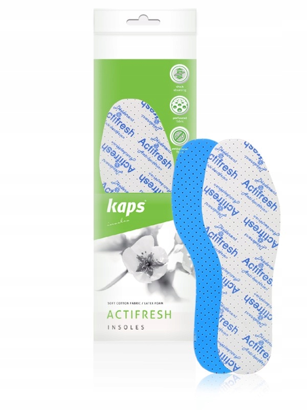 Kaps Actifresh 010024 – Wkładki do butów dla komfortu i świeżości