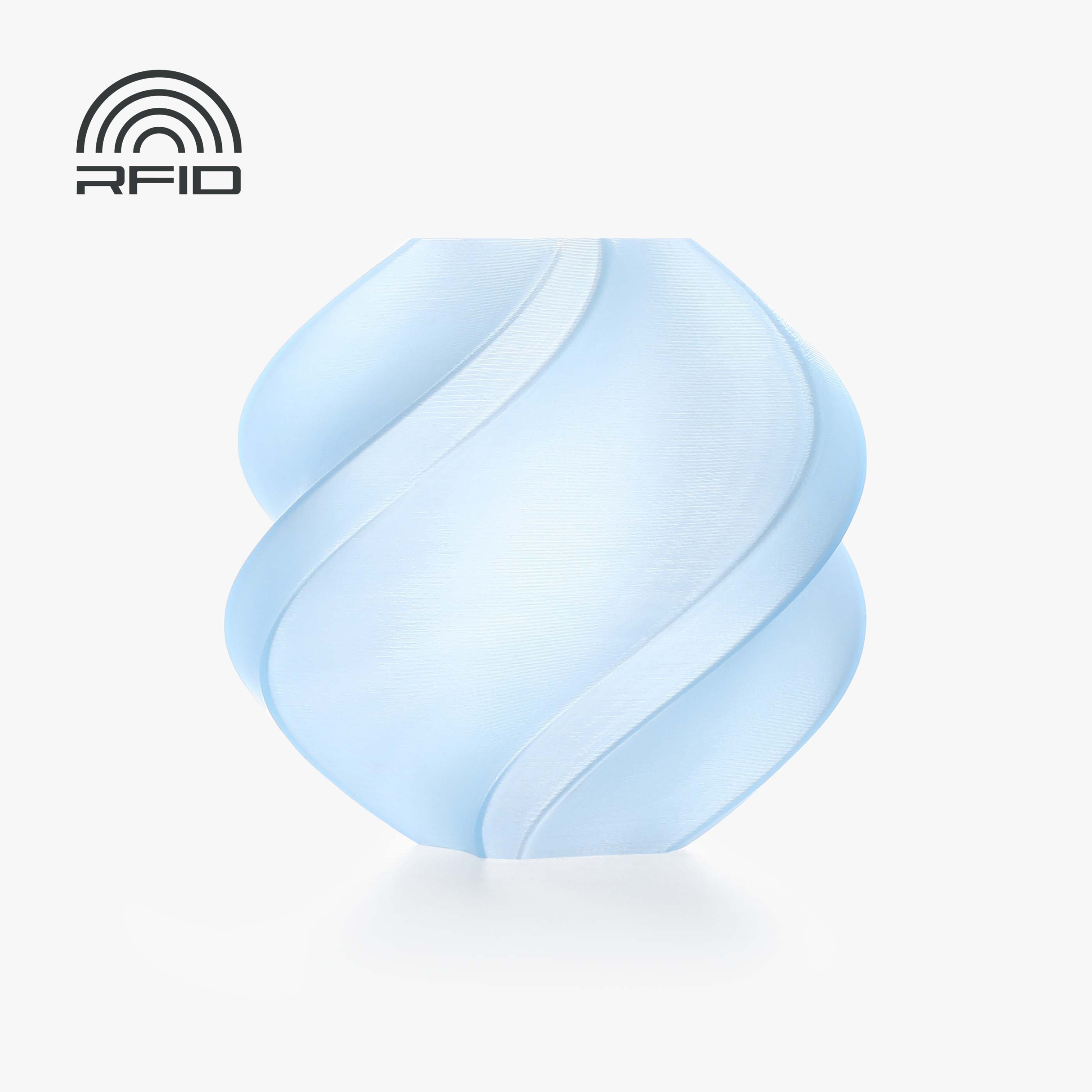 Филамент Bambu Lab PLA Translucent Ice Blue, 1,75 мм, 1 кг (A17-B0-1.75-1000-SPL)