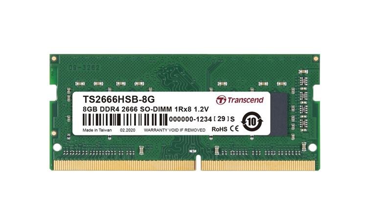Szczegółowe dane techniczne pamięci SODIMM DDR4 8 GB 2666 MHz CL19