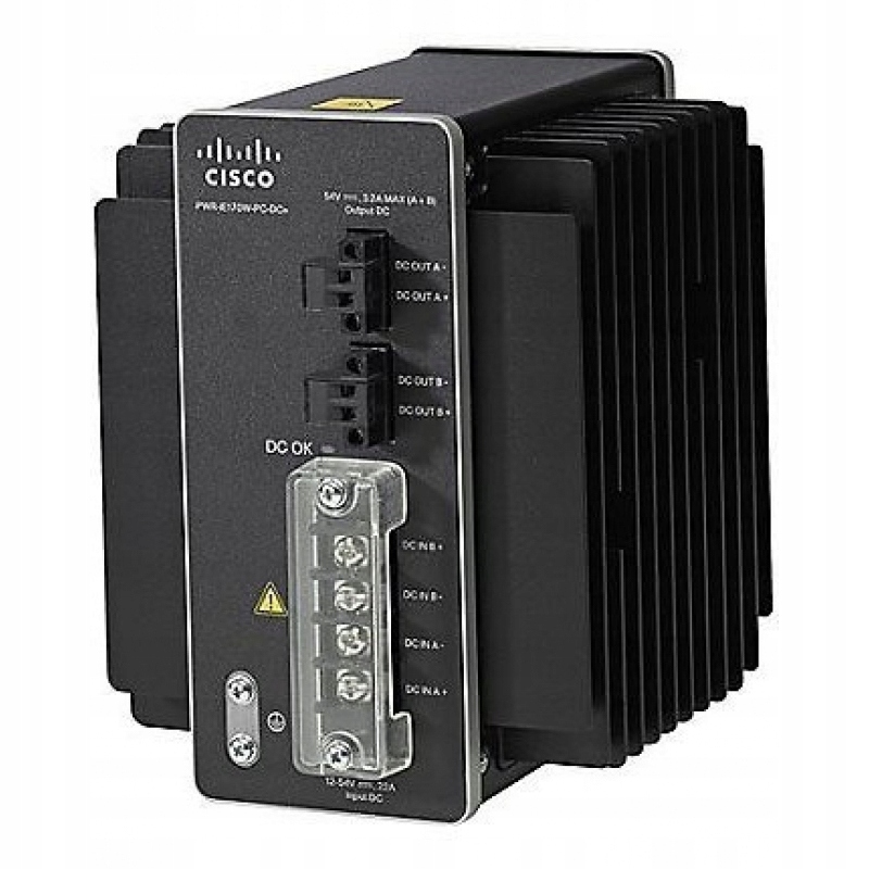 Zasilacz serwerowy Cisco IE FAMILY POWER SUPPLY - PWR-IE170W-PC-AC= – Niezawodne zasilanie dla Twojego sprzętu