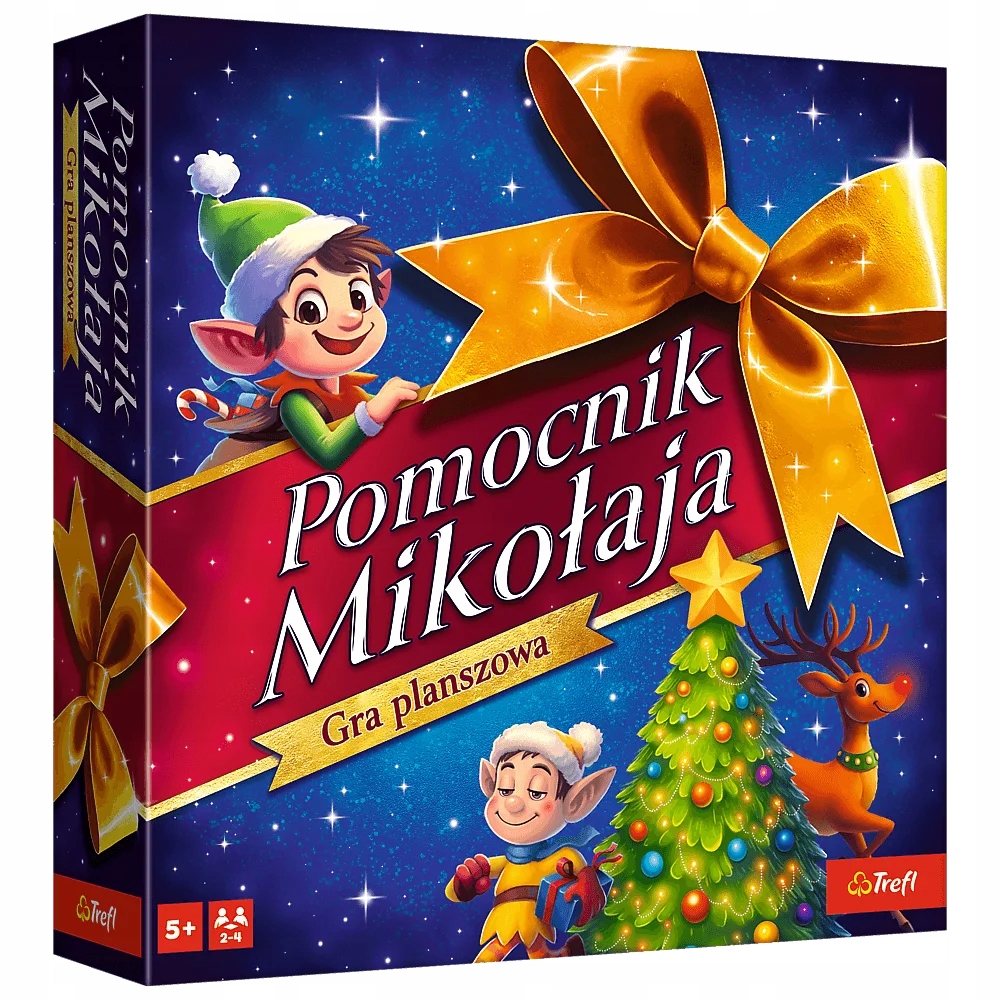 Gra Świąteczna Planszowa Pomocnik Mikołaja Trefl – Magia Świąt w Twoim Domu