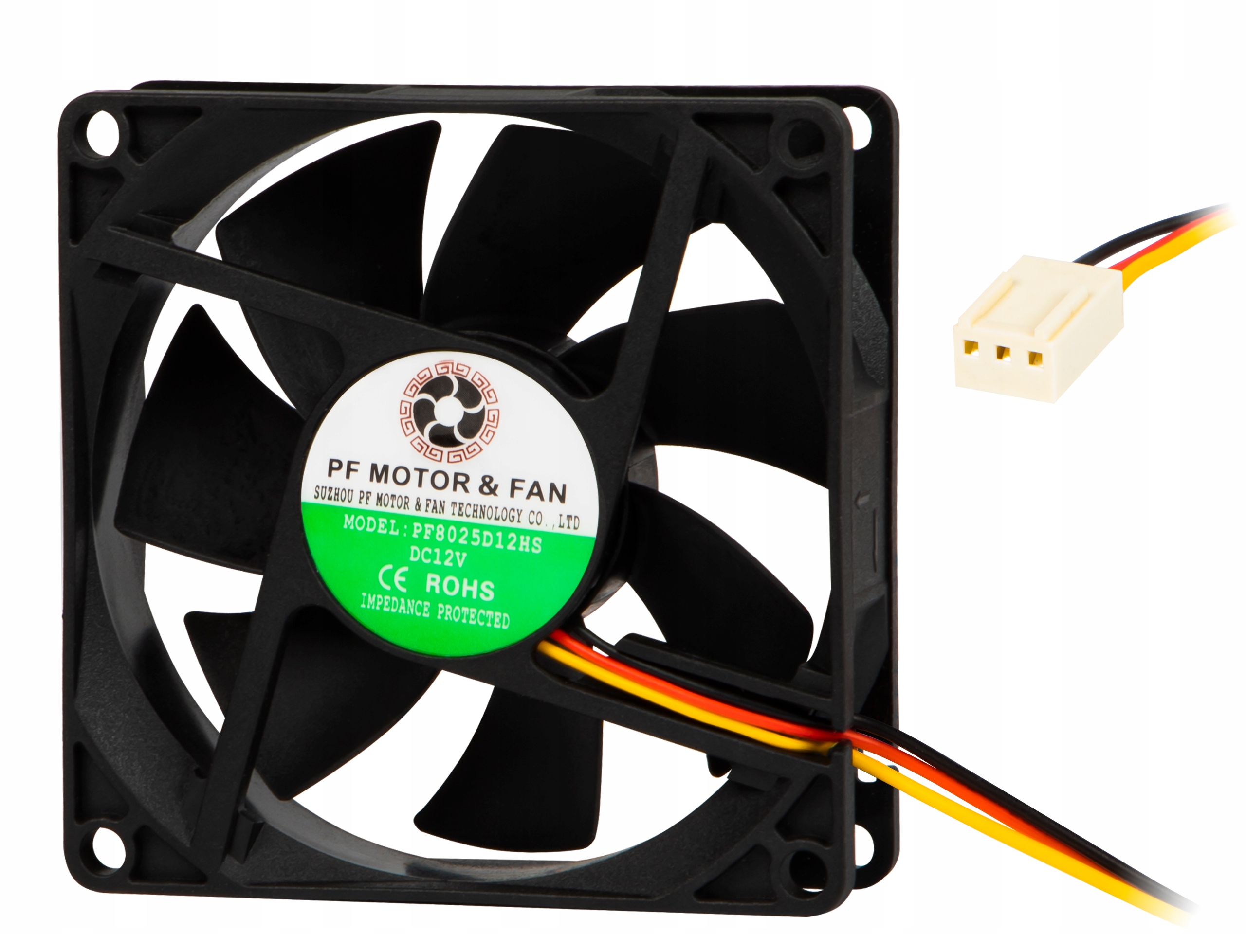 Wentylator 80x25mm 12V – Wydajność i niezawodność w każdym zastosowaniu